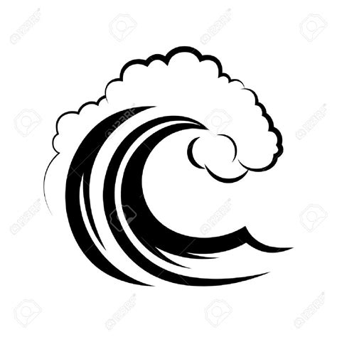 wave black and white clipart 10 free Cliparts | Download images on ...