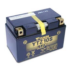 Yuasa YTZ10S Battery for ATVs, Motorcycles, Sport Bikes, and Scooters