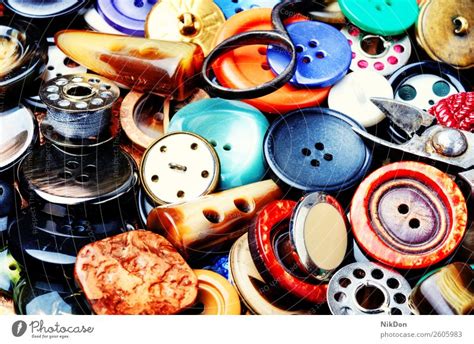 Set sewing buttons fashion - a Royalty Free Stock Photo from Photocase