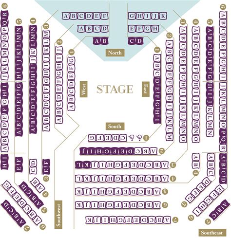 Hale Center Theater Sandy Seating Chart - Center Seating Chart