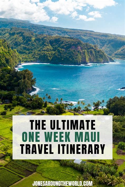 The Ultimate Maui Itinerary | A Detailed Trip Planner for Maui [4,5,7 ...