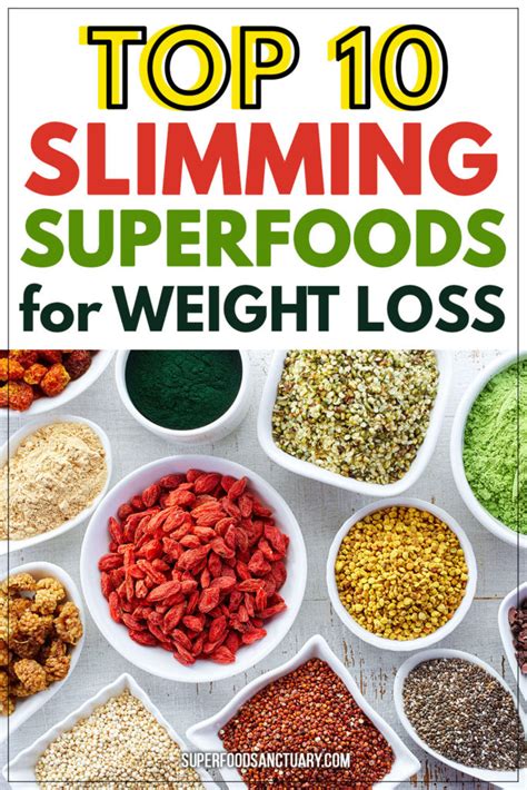 Top 10 Slimming Superfoods for Weight Loss - Superfood Sanctuary