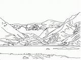 Mountains Coloring Pages  Best For Kids sketch template
