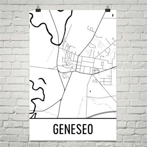 Geneseo Map Geneseo Art Geneseo Print Geneseo NY Poster | Etsy in 2022 | New york decor, Amazing ...