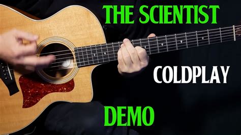 how to play “The Scientist” on guitar by Coldplay | acoustic guitar lesson tutorial | Guitar ...