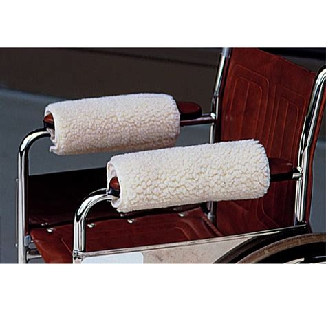 Soft Wheelchair Armrest Covers in Sherpa :: helps protect against skin ...