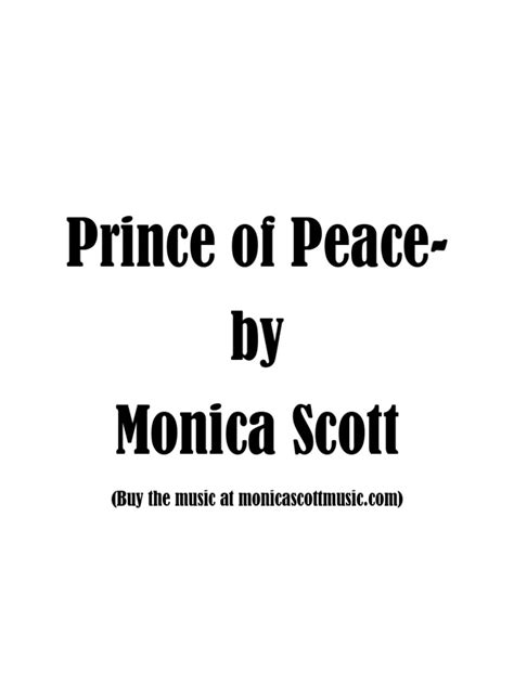 Prince of Peace | PDF