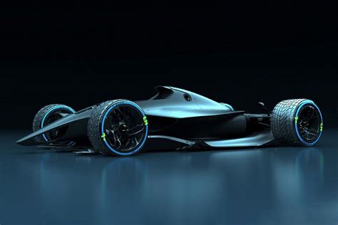 This formula 1 car design bridges the gap between race cars and fighter ...