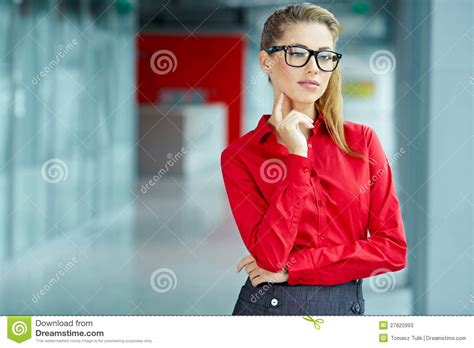 Business woman stock image. Image of blue, girl, future - 27820993
