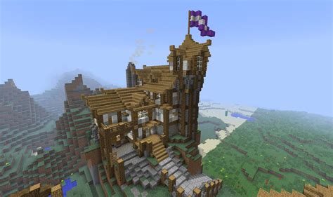 Beautiful Medieval/Rustic Manor Tutorial - Creative Mode - Minecraft: Java Edition - Minecraft ...