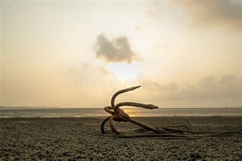 Landscape of Bakkhali Sea Shore Stock Photo - Image of girl, boat ...