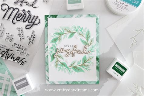 Concord & 9th— Boughs and Holly Joyful Wreath — crafty daydreams