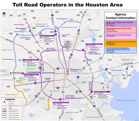 Houston Toll Road Map