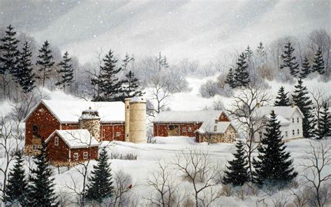 Heartland Farm ~ Kathy Glasnap Painting Snow, Winter Painting, Winter Art, Art Painting, Winter ...