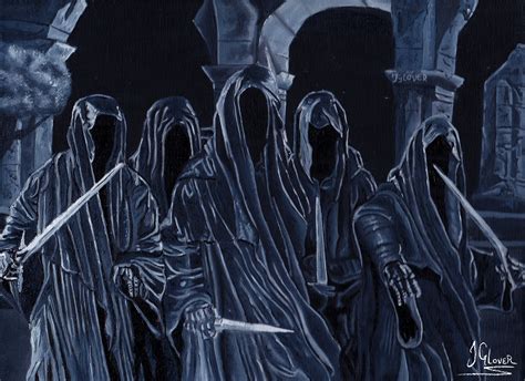 Ringwraiths at Weathertop Nazgul A Knife in the Dark - Etsy