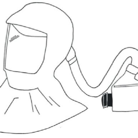 Example of a powered air purifying respirator. | Download Scientific Diagram