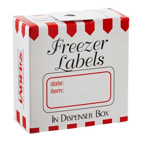 6 Rolls Of 750pcs Removable Food Storage Labels Freezer 9.8'' X 29.5'' Stickers 入園入学祝い