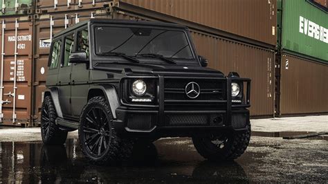 Mercedes G63 Black Desktop Wallpaper