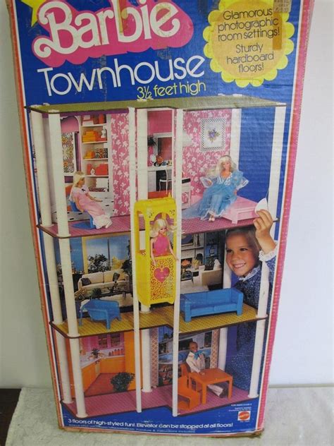 VINTAGE BARBIE TOWNHOUSE IN BOX #7825 70'S 3 1/2 FEET TALL | #1897316649