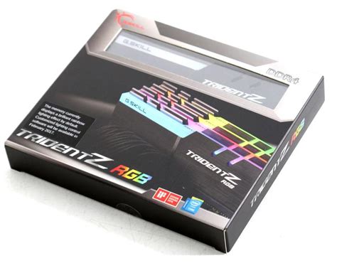 G.Skill TridentZ RGB DDR4 memory review