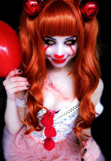 Female Pennywise by Sarina Rose by Sarina-Rose | Female clown, Pennywise the clown, Pennywise ...