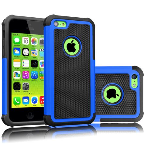 iPhone 5C Case, Tekcoo(TM) [Tmajor Series] Shock Absorbing Hybrid ...