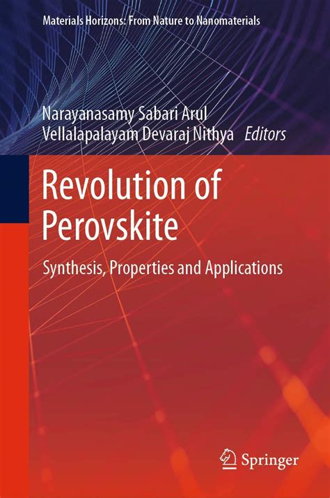 Buy Revolution of Perovskite: Synthesis, Properties and Applications ...