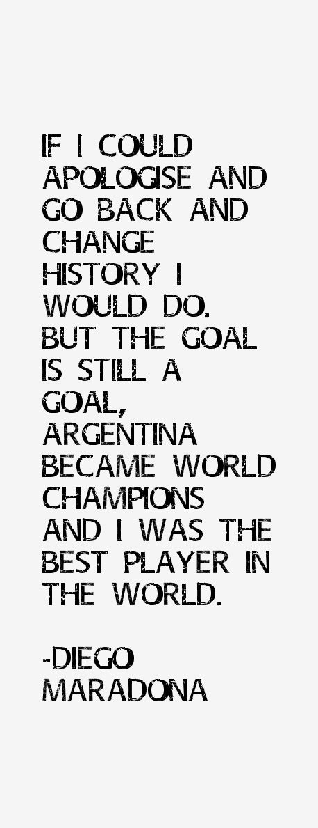 Diego Maradona Quotes & Sayings