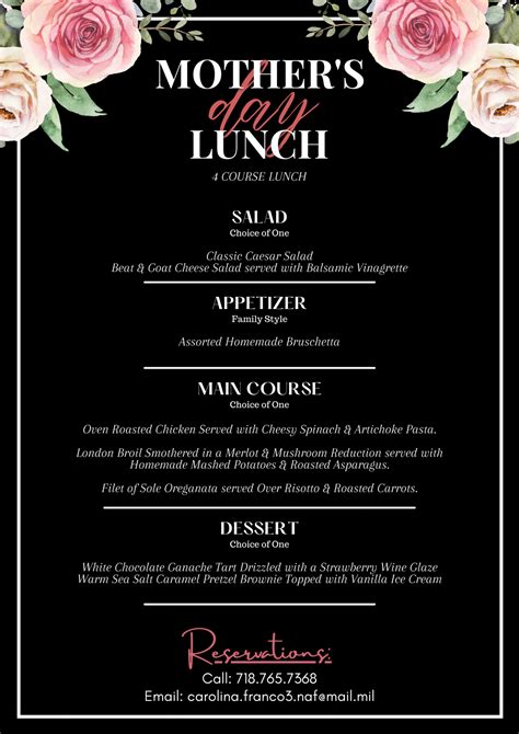 View Event :: Mother's Day Lunch :: Ft. Hamilton :: US Army MWR