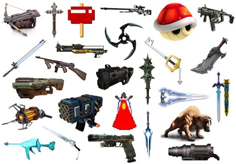 Gaming Weapons Quiz - By alvir28