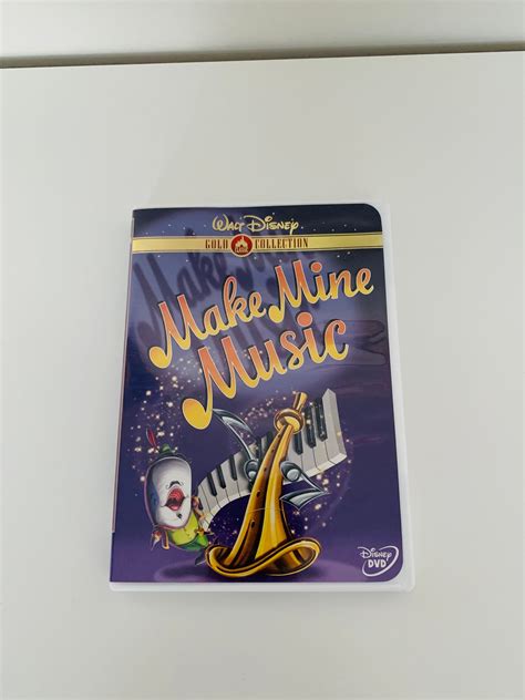 Vintage Make Music Mine DVD Vintage Walt Disney DVD - Etsy