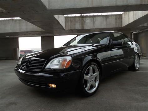 Buy used 1999 Mercedes-Benz CL500..Black On Black..2 Owners..No Accidents..AMG Wheels!! in ...