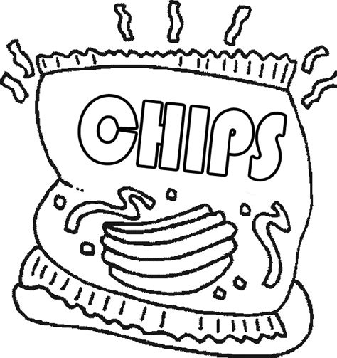 Chips Drawing at GetDrawings | Free download