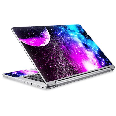 Skin Vinyl Sticker Cover Decal for Acer Chromebook R13 Laptop Notebook -Galaxy Fluorescent ...