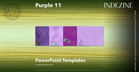 Purple 11 PowerPoint Templates