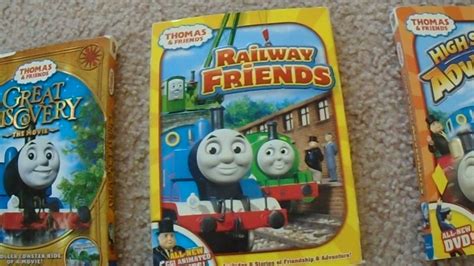 Thomas Vhs Dvd Lot