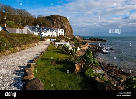 United Kingdom Northern Ireland County Antrim Portbradden harbour Stock Photo - Alamy