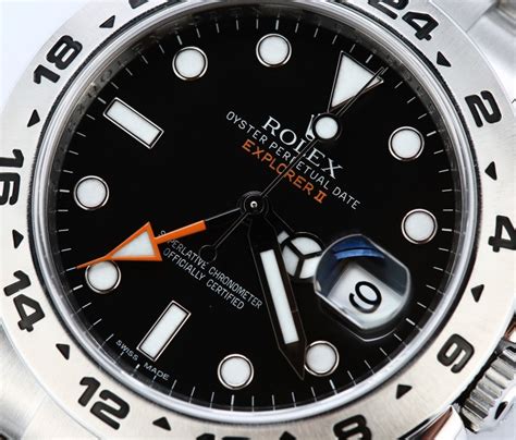 Rolex Explorer II Black Dial