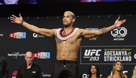 carlos-ulberg-ufc-293-ceremonial-weigh-ins – 1 | MMA Junkie