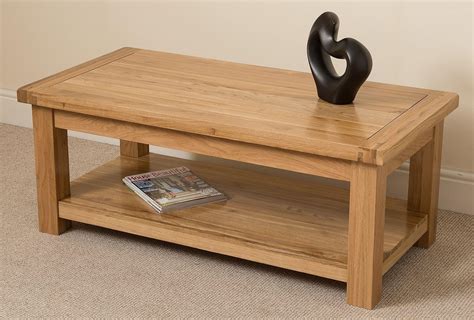 Cottage Solid Oak Coffee Table | Modern Furniture Direct
