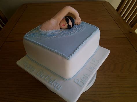 Swimmer Cake - CakeCentral.com