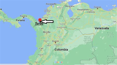 ¿Dónde está Turbo Colombia? Mapa Turbo - ¿Dónde está la ciudad?