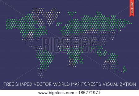 Vector Flat World Map Vector & Photo (Free Trial) | Bigstock