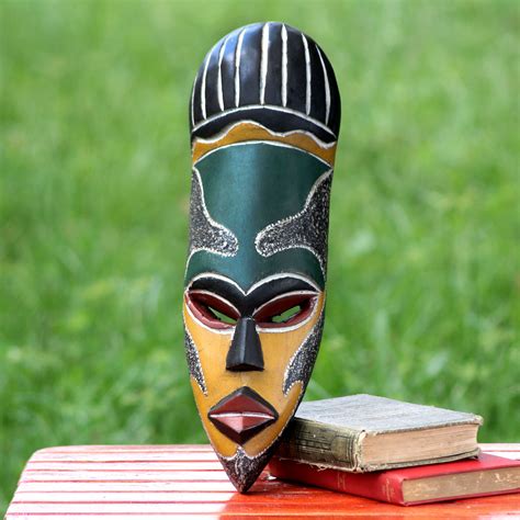 African wood mask - Our Traditions | NOVICA