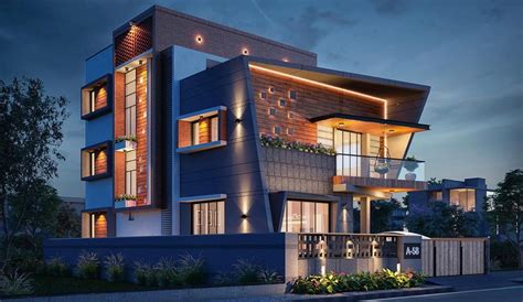 Ultra Modern House Elevation | Best Exterior Design Architectural Plan ...