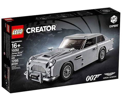 LEGO's New 1290-piece James Bond Aston Martin DB5