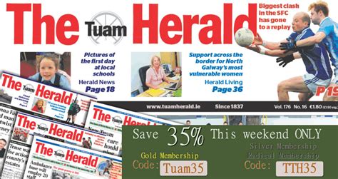 Content Update: Tuam Herald... - Irish Newspaper Archives