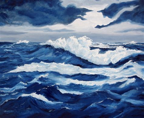 Storm at Sea Painting by Lorraine Foster - Fine Art America