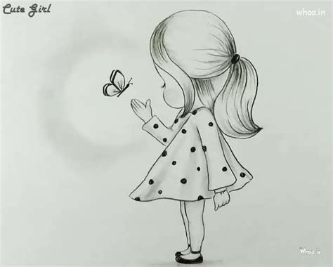 Wallpaper Pencil Drawing Child (little Girl) | lupon.gov.ph