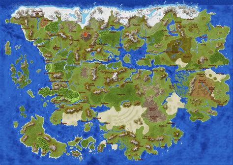 Dnd 5E Faerun Map